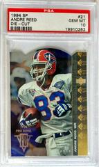Andre Reed [Die Cut] Football Cards 1994 SP Prices