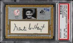 Waite Hoyt [Autographs] #C-WH Baseball Cards 2001 SP Legendary Cuts Signature Prices