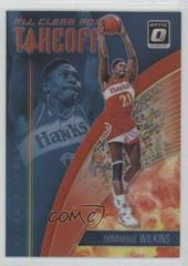 Dominique Wilkins [Red] Basketball Cards 2018 Panini Donruss Optic All Clear for Takeoff Prices