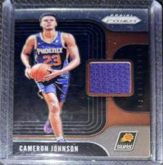 Cameron Johnson #CMJ Basketball Cards 2019 Panini Prizm Sensational Swatches Prices