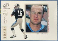 Chris Weinke [Postmarked Rookies] Football Cards 2001 Fleer Legacy Prices