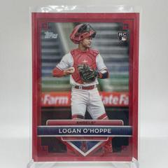 Logan O'Hoppe [Red] #87 Baseball Cards 2023 Topps Flagship Collection Prices
