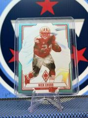 Nick Chubb [Teal] #CON-11 Football Cards 2023 Panini Phoenix Contours Prices