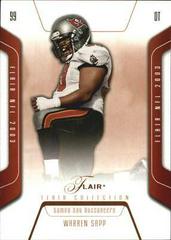 Warren Sapp [Collection] #78 Football Cards 2003 Flair Prices