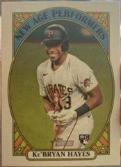 Ke'Bryan Hayes #NAP-17 Baseball Cards 2021 Topps Heritage New Age Performers Prices