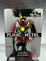 Warlock [Platinum] Marvel 2021 X-Men Metal Universe Planet Metal Prices