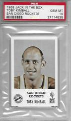 Toby Kimball Basketball Cards 1968 Jack In The Box San Diego Rockets Prices