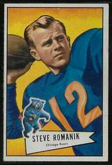 Steve Romanik #126 Football Cards 1952 Bowman Small Prices