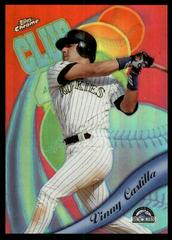 Vinny Castilla [Refractor] Baseball Cards 1999 Topps Chrome All Etch Prices