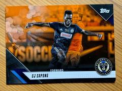 C. J. Sapong [Orange] Soccer Cards 2019 Topps MLS Prices