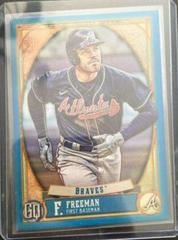 Freddie Freeman [Blue] #1 Baseball Cards 2021 Topps Gypsy Queen Prices