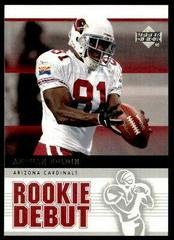 Anquan Boldin #3 Football Cards 2005 Upper Deck Rookie Debut Prices