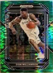 Zion Williamson [Green Pulsar] Basketball Cards 2023 Panini Prizm Draft Picks Prices