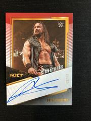 Drew McIntyre [Red] Wrestling Cards 2022 Panini NXT WWE Alumni Signatures Prices