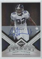 Jerry Hughes [Monikers Autograph Silver] #176 Football Cards 2010 Panini Limited Prices