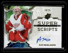 Alex Nedeljkovic [Gold] #SS-AN Hockey Cards 2022 SPx Superscripts Autographs Prices