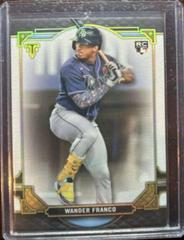 Wander Franco #100 Baseball Cards 2022 Topps Triple Threads Prices