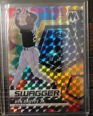 Ken Griffey Jr. [Gold] #SW-10 Baseball Cards 2022 Panini Mosaic Swagger Prices