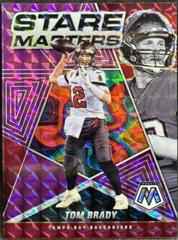 Tom Brady [Purple] #SM-9 Football Cards 2022 Panini Mosaic Stare Masters Prices