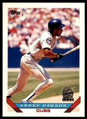 Andre Dawson [Fla. Marlins Inaugural] Baseball Cards 1993 Topps Prices