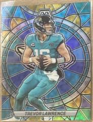 Trevor Lawrence #SG-9 Football Cards 2023 Panini Mosaic Stained Glass Prices