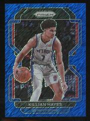 Killian Hayes [Blue Shimmer] Basketball Cards 2021 Panini Prizm Prices
