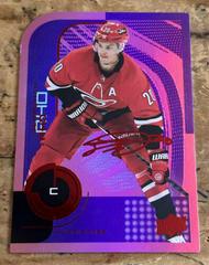 Sebastian Aho [Purple] Hockey Cards 2022 Upper Deck MVP Colors and Contours Prices