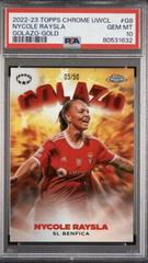 Nycole Raysla [Gold] #73 Soccer Cards 2022 Topps Chrome UEFA Women's Champions League Prices