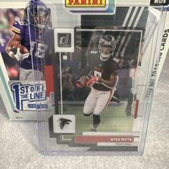 Kyle Pitts #2 Football Cards 2022 Panini Clearly Donruss Prices