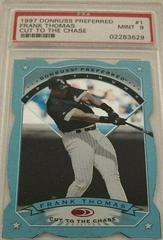 Frank Thomas [Cut to the Chase] #1 Baseball Cards 1997 Panini Donruss Preferred Prices