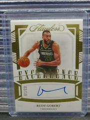 Rudy Gobert [Gold] #13 Basketball Cards 2022 Panini Flawless Excellence Signature Prices