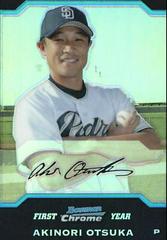 Akinori Otsuka [Refractor] #260 Baseball Cards 2004 Bowman Chrome Prices