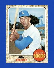 Ron Hunt #15 Baseball Cards 1968 Topps Prices