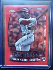 Jordan Walker [Red] #YQ-51 Baseball Cards 2023 Topps Chrome Youthquake Prices