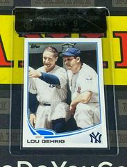 Lou Gehrig Baseball Cards 2013 Topps Update Prices