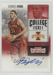 Georges Niang [Autograph] #157 Basketball Cards 2016 Panini Contenders Draft Picks Prices