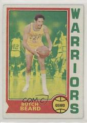 Butch Beard #67 Basketball Cards 1974 Topps Prices