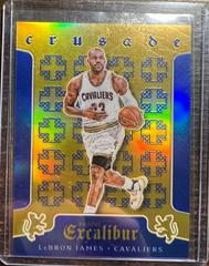 LeBron James [Blue] Basketball Cards 2015 Panini Excalibur Crusade Prices
