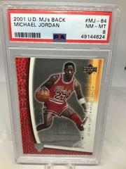 Michael Jordan #MJ-64 Basketball Cards 2001 Upper Deck MJ's Back Prices
