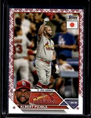 Albert Pujols [Cherry Blossoms] #40 Baseball Cards 2023 Topps Japan Edition Prices