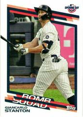 Giancarlo Stanton #BS-10 Baseball Cards 2022 Topps Opening Day Bomb Squad Prices