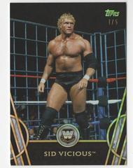 Sid Vicious [Black] Wrestling Cards 2018 Topps Legends of WWE Prices