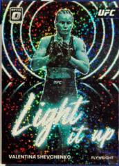 Valentina Shevchenko [White Sparkle] #10 Ufc Cards 2023 Panini Donruss Optic UFC Light It Up Prices