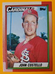 John Costello #36 Baseball Cards 1990 Topps Tiffany Prices