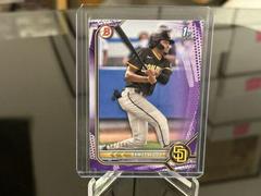 James Wood [Purple Pattern] #BP-108 Baseball Cards 2022 Bowman Paper Prospects Prices