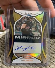 Lane Johnson [Gold] #MS-LJ Football Cards 2022 Panini Certified Mirror Signatures Prices