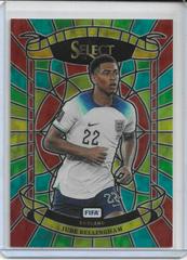 Jude Bellingham #23 Soccer Cards 2022 Panini Select FIFA Stained Glass Prices