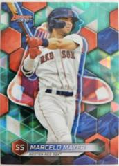 Marcelo Mayer [Aqua Lava] Baseball Cards 2023 Bowman's Best Top Prospects Prices