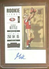 George Kittle [Autograph] #164 Football Cards 2017 Panini Contenders Prices