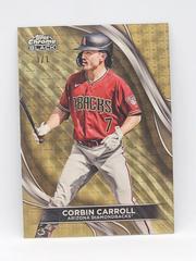 Corbin Carroll [Superfractor] #51 Baseball Cards 2024 Topps Chrome Black Prices